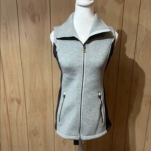 KUHL Projekt Gray and Black Zip-Up Women’s Vest Size XS